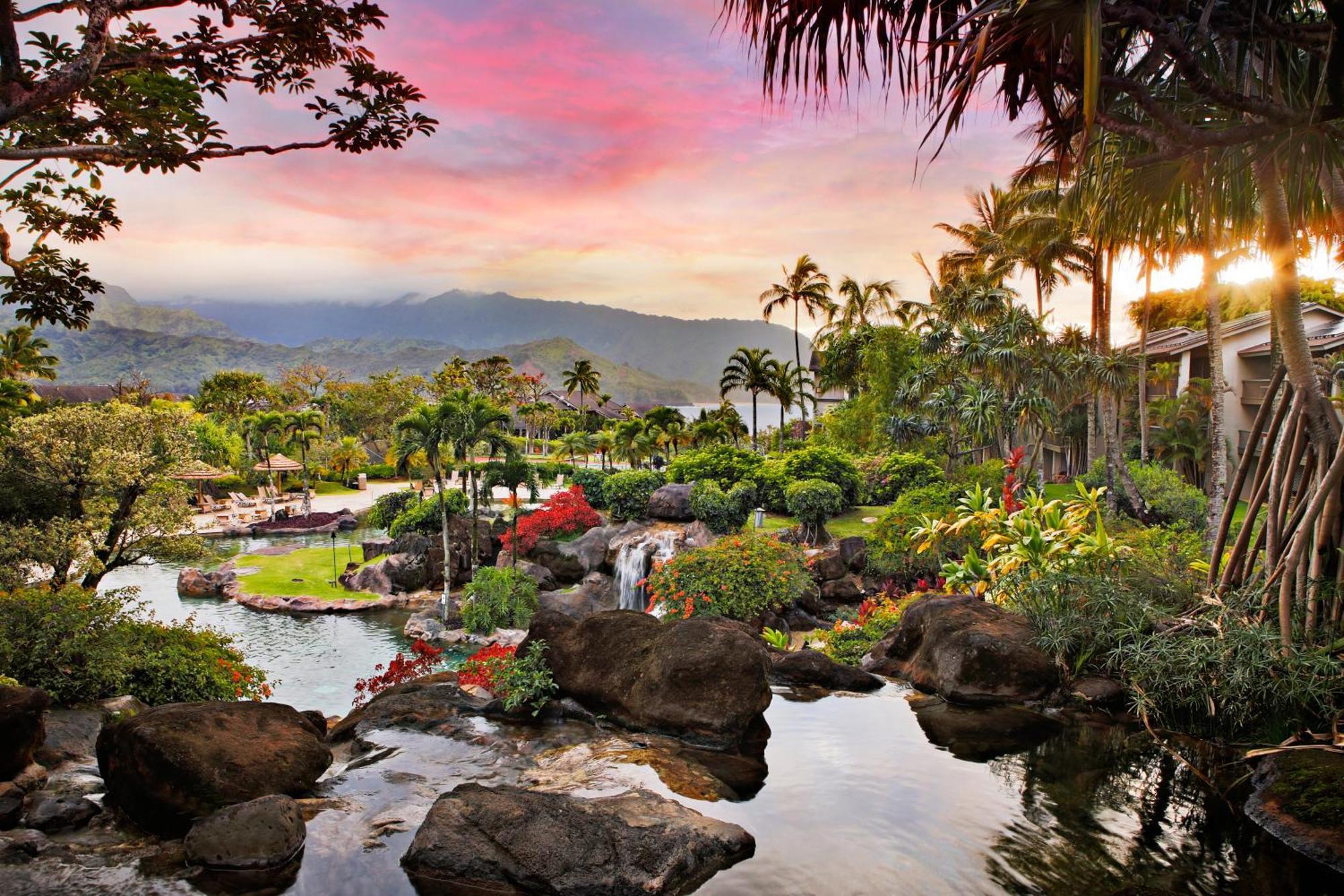 Hanalei Bay Resort Princeville Eksteriør billede